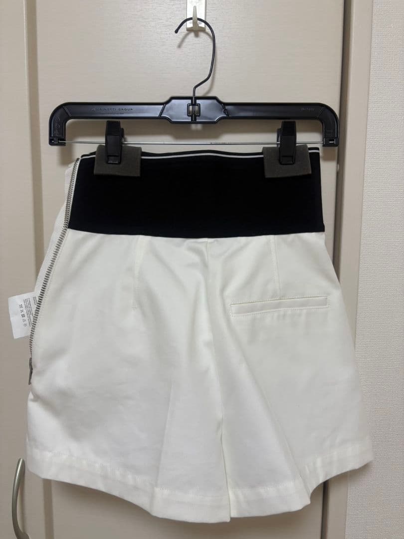 alexanderwang プリーツショートパンツ ホワイト