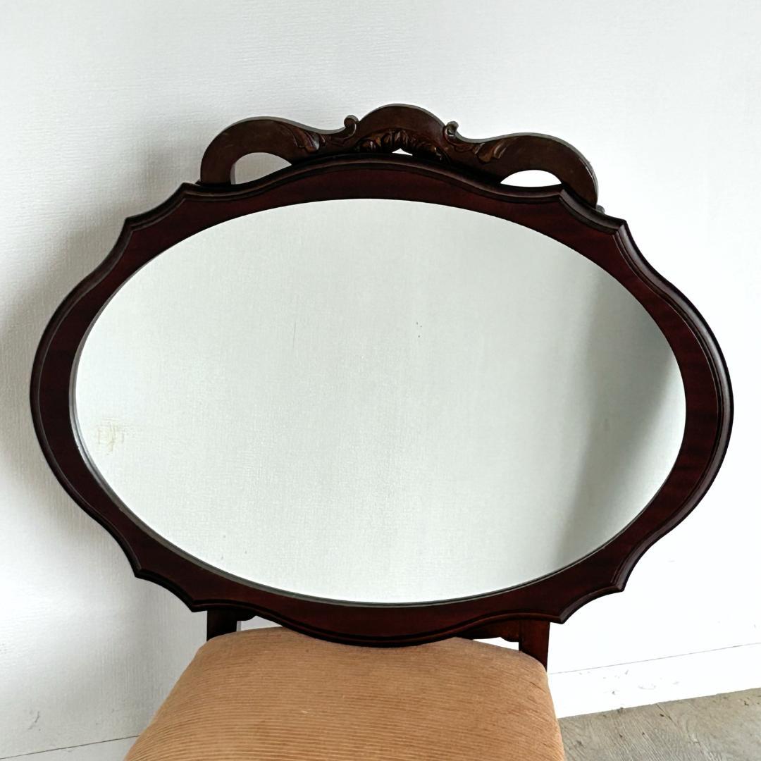 アンティーク 家具 ウォール ミラー イギリス 英国 鏡 ビンテージ 571A