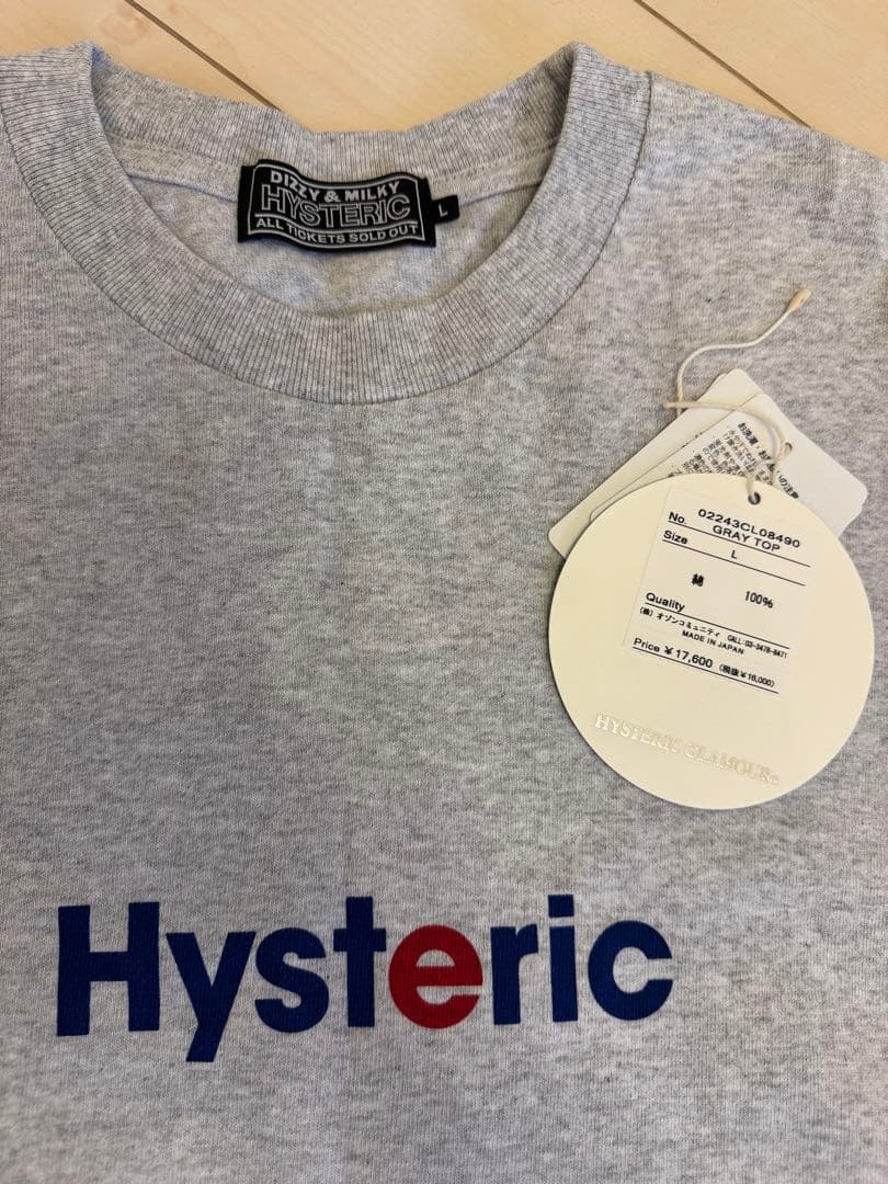 ヒステリックグラマー　ロンT 美品