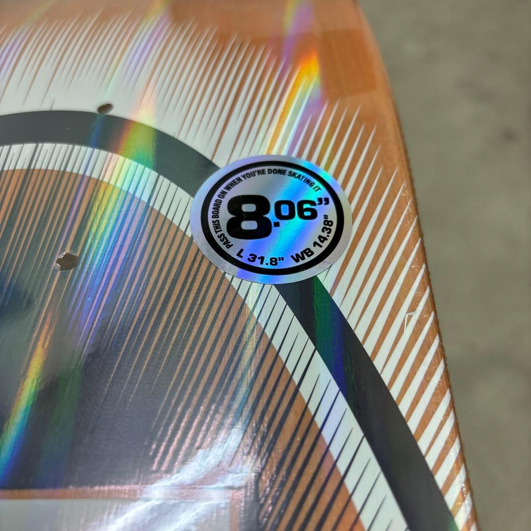 REAL スケートボード デッキ 8.06インチ