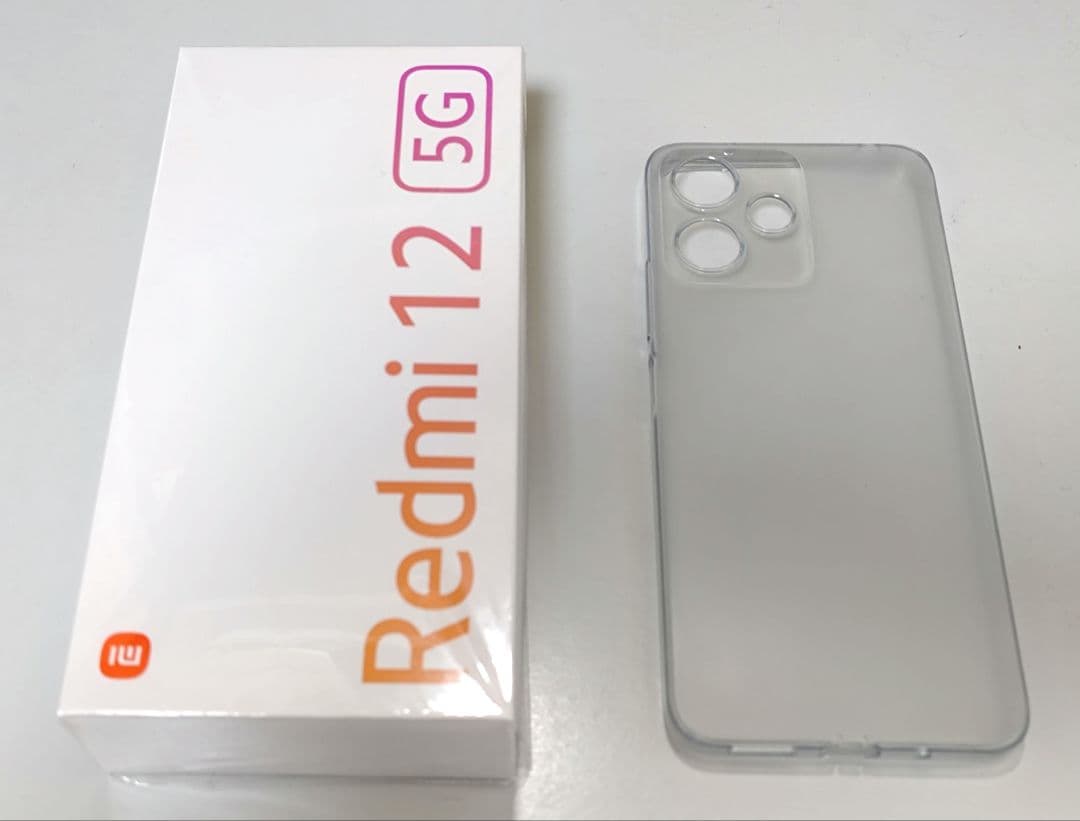 最終値下げ美品 Redmi12 5g 256GB PolarSilverおまけ付