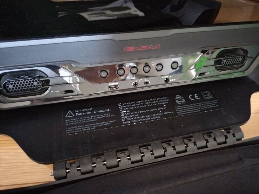 GAEMS G190 Vanguard ゲーミングモニター　PS4/PS3などに