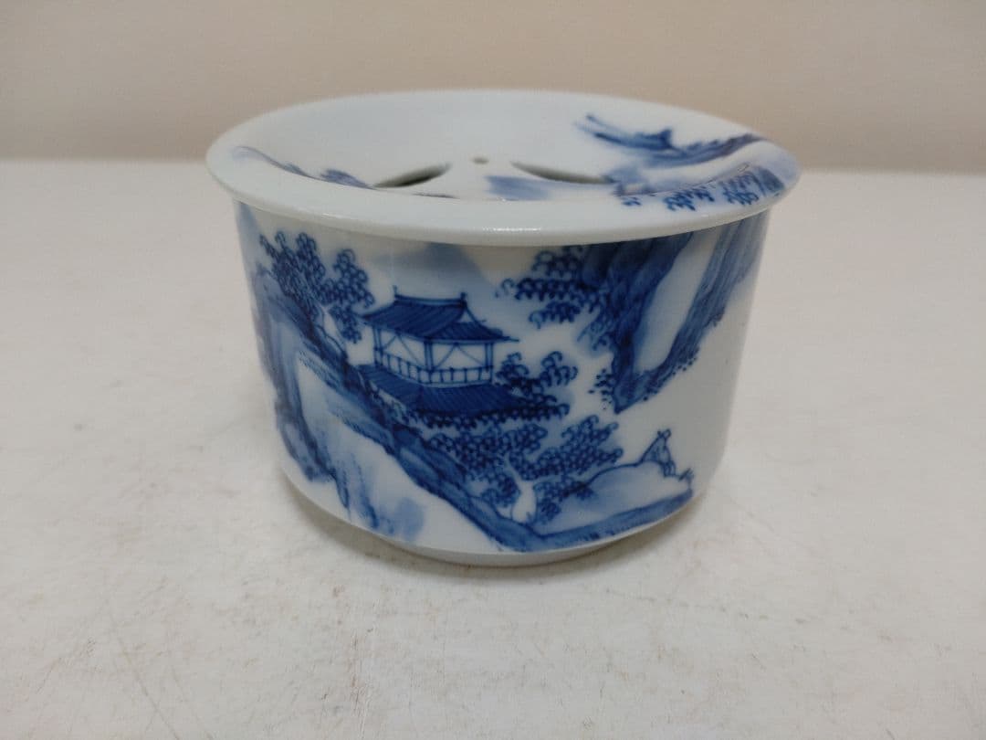 平安 春峯 茶器揃 急須 建水 茶碗五客 煎茶道具