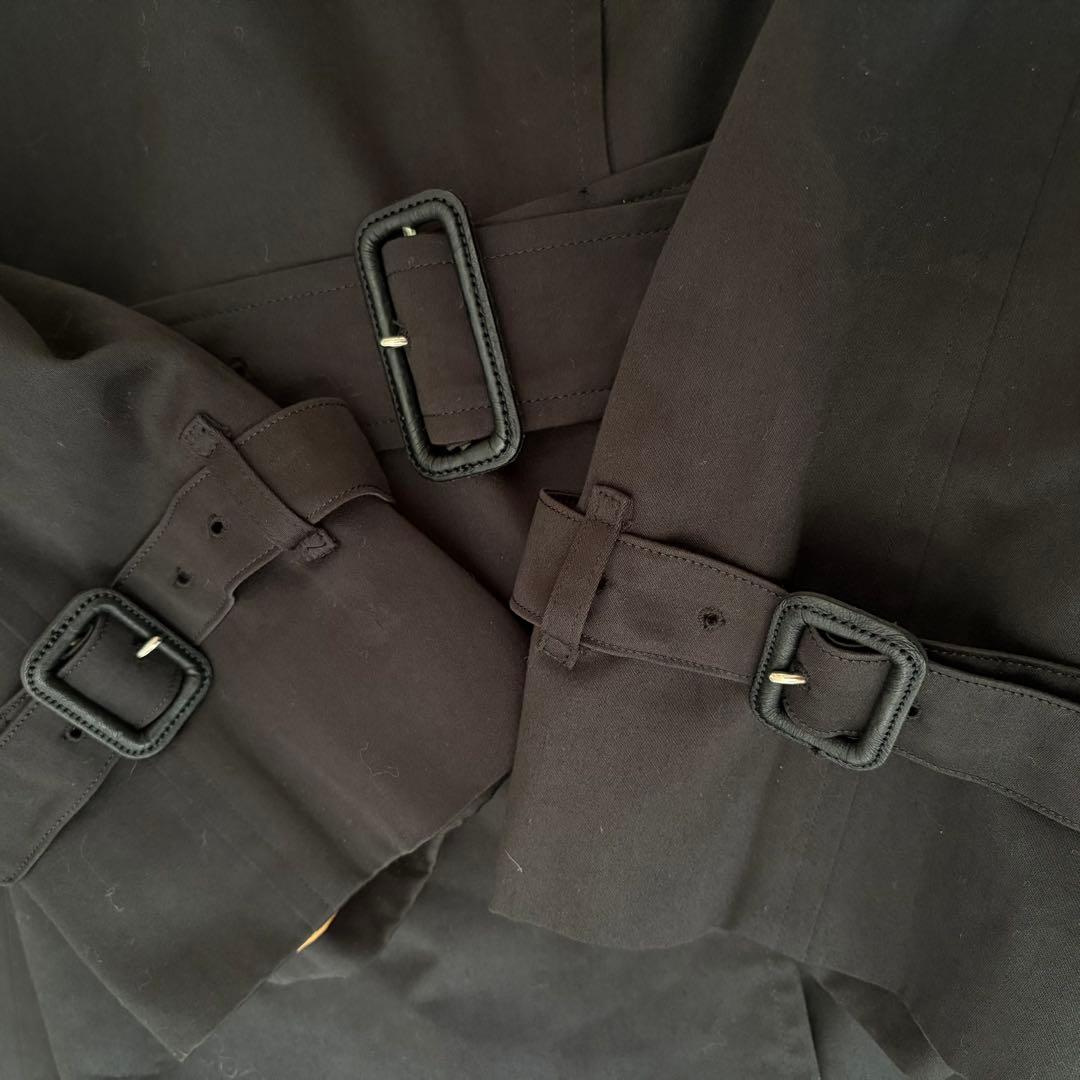 Burberrys バーバリー トレンチコート ボルドーノバチェック ダブル