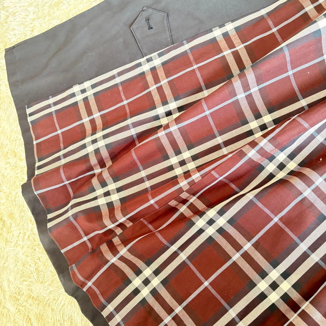 Burberrys バーバリー トレンチコート ボルドーノバチェック ダブル