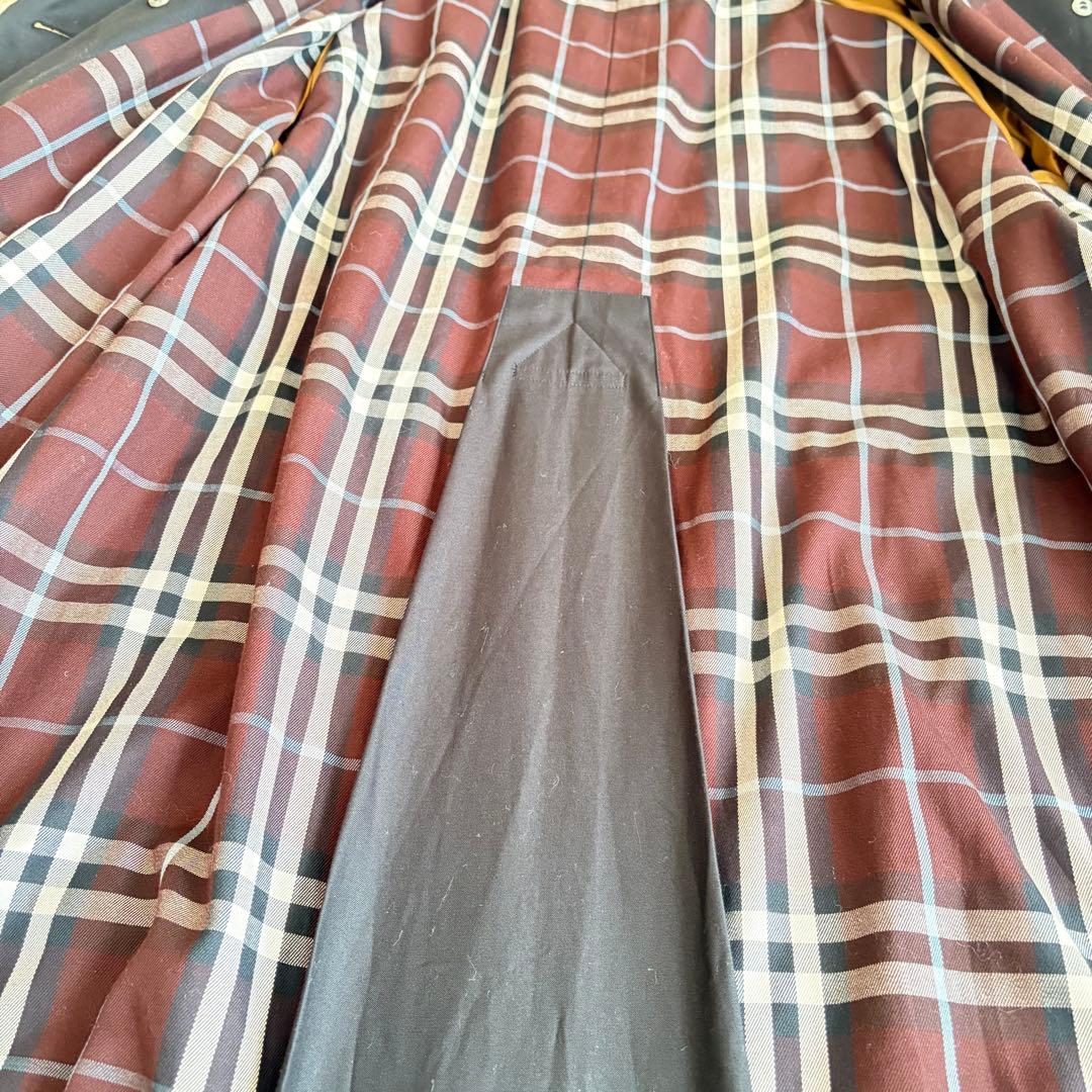 Burberrys バーバリー トレンチコート ボルドーノバチェック ダブル