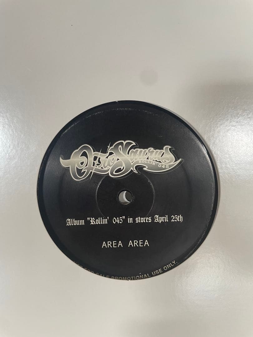 OZRO SAURUS Area Area 絶望の市場 レコード レア盤