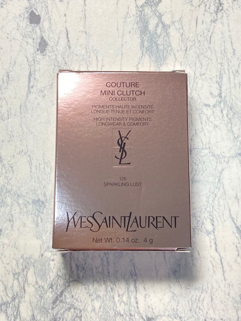 YSL クチュール ミニ クラッチ 126 スパークリングラスト <コレクター>