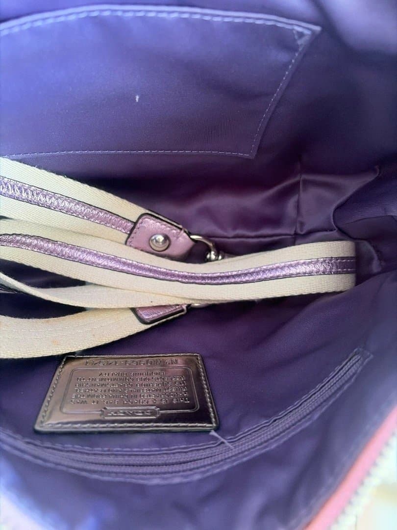 コーチ ポピー ピンク 2way ショルダーバッグ　14541