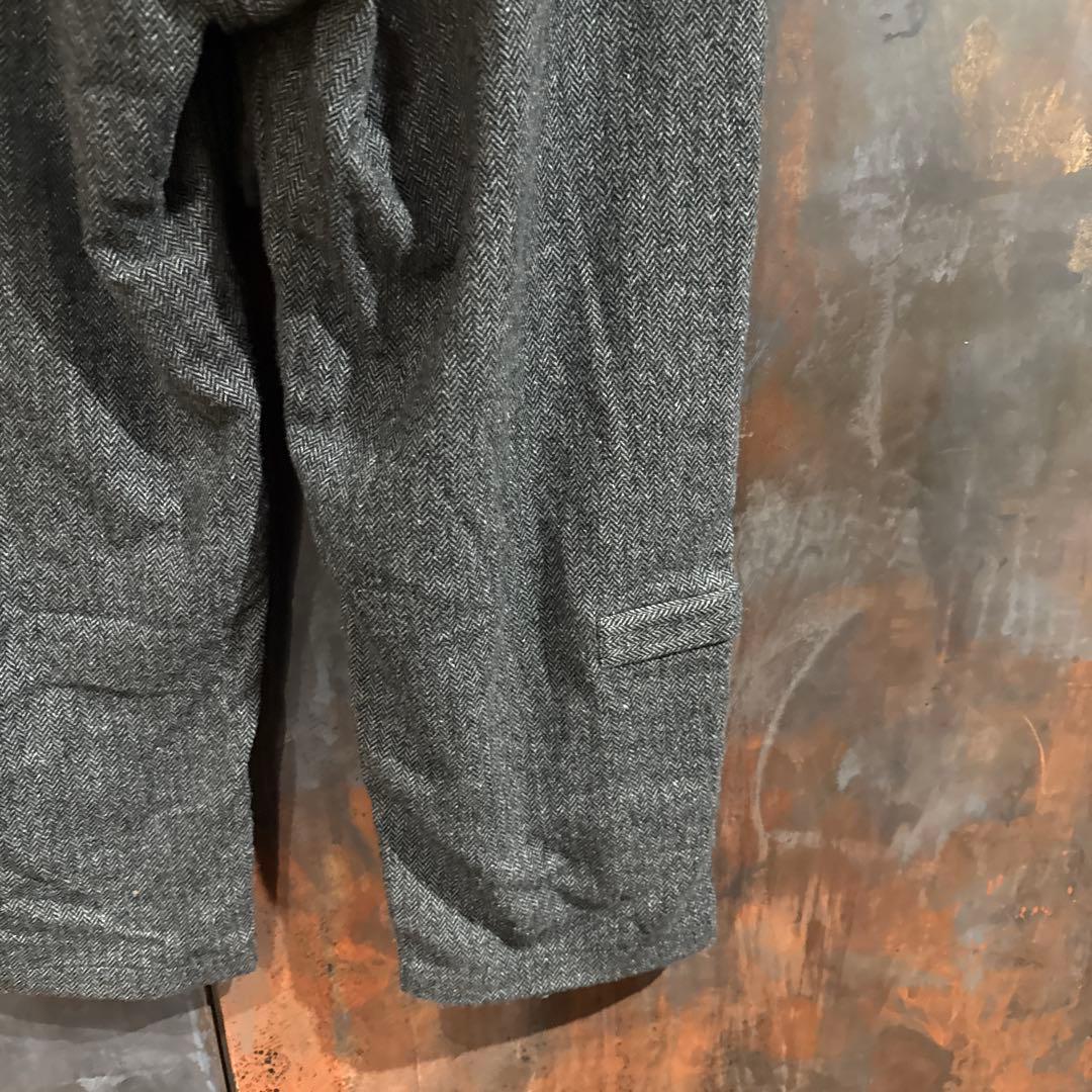 エンジニアドガーメンツ　ヘリンボーン　ウール　カーゴパンツ