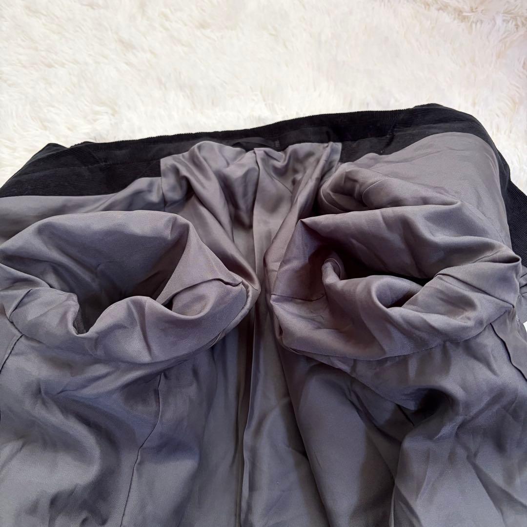 【近年モデル】タケオキクチ テーラードジャケット コーデュロイ ストレッチ 黒