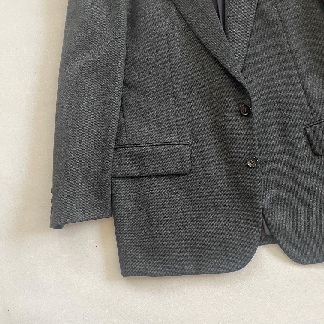コムディギャルソンオム スーツ セットアップ グレーウール100％80s M相当