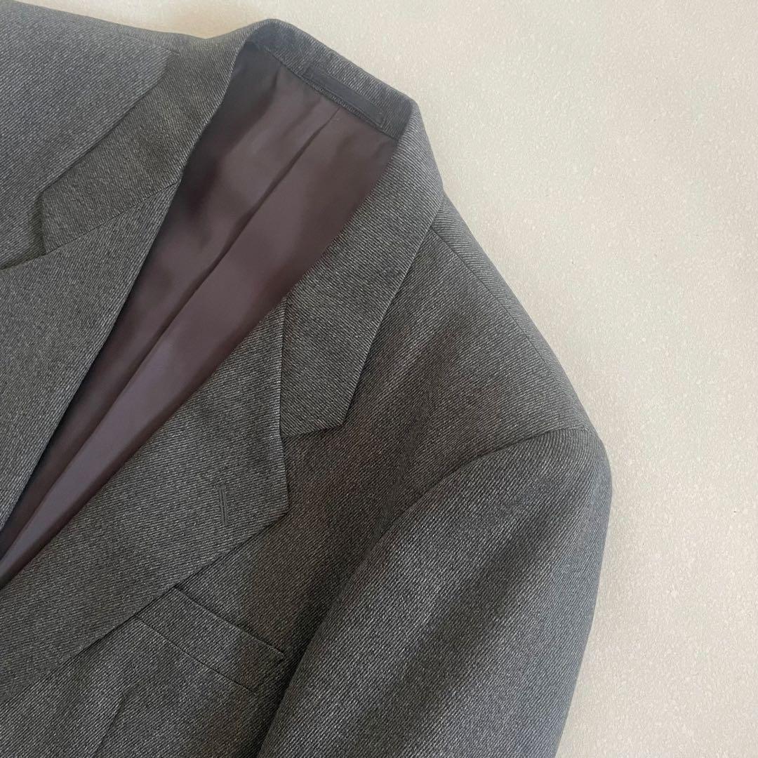 コムディギャルソンオム スーツ セットアップ グレーウール100％80s M相当