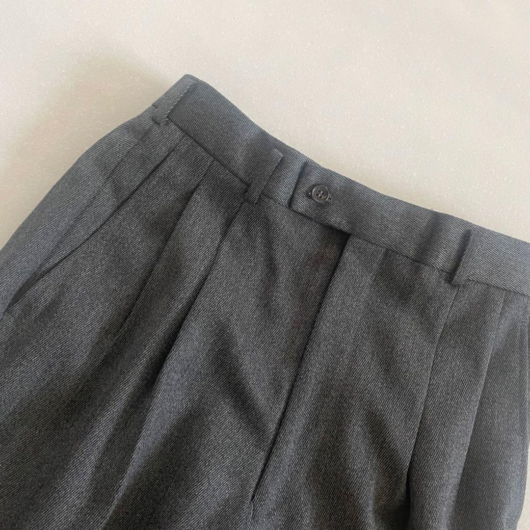 コムディギャルソンオム スーツ セットアップ グレーウール100％80s M相当