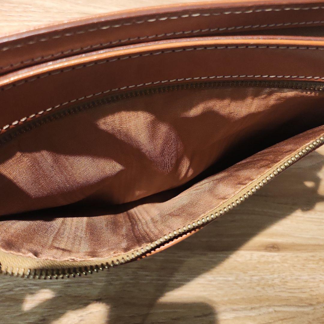 CELINE セリーヌ クラッチバック マカダムオールドセリーヌ ブラウン