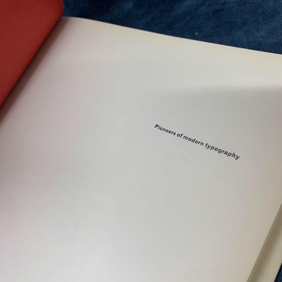 稀少:名著 Pioneers of Modern Typography