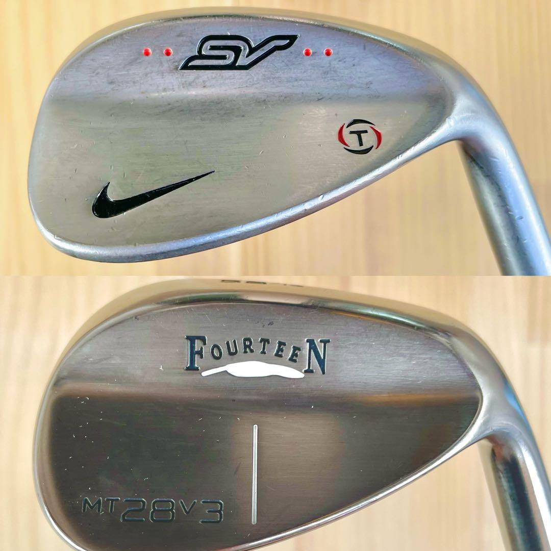 【名器】NIKE & Fourteen ウェッジ 2本セット (52°/58°)