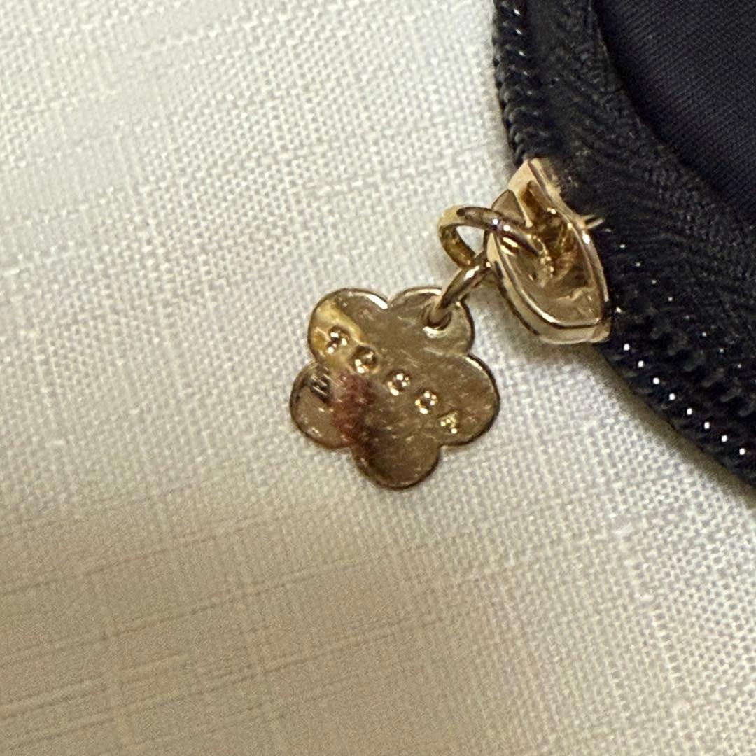 tooca トッカ　リボン　PCトートバッグ　PCケース　黒