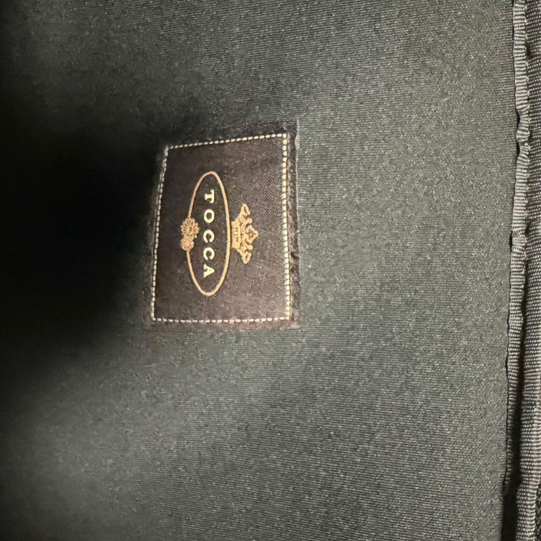 tooca トッカ　リボン　PCトートバッグ　PCケース　黒