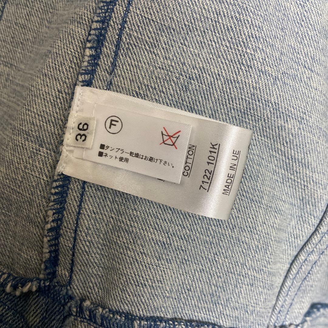 Y◆BALMAIN デニムジャケット ショート