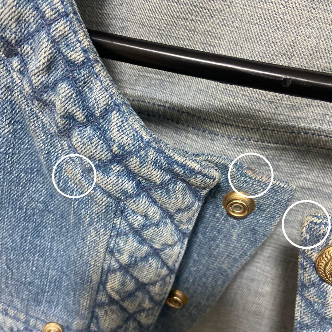 Y◆BALMAIN デニムジャケット ショート