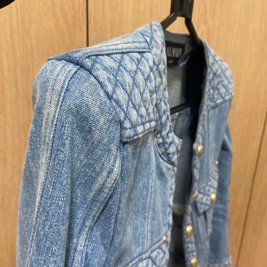Y◆BALMAIN デニムジャケット ショート