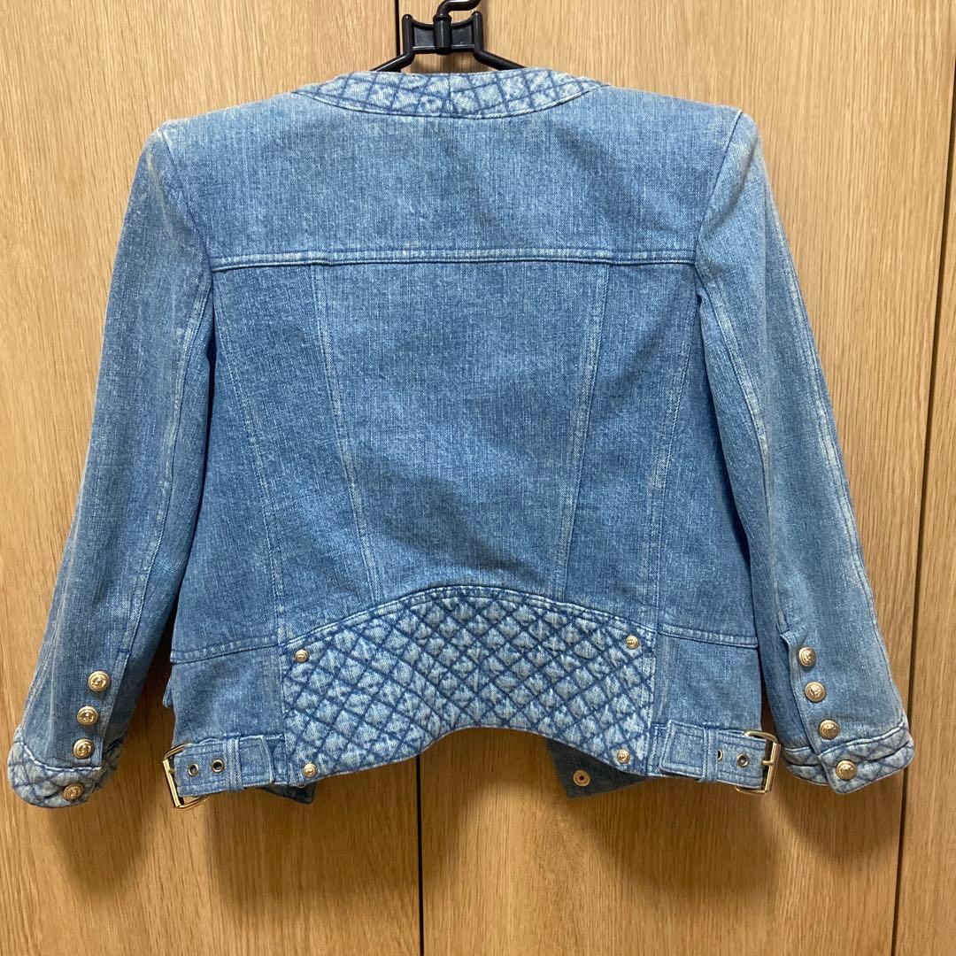 Y◆BALMAIN デニムジャケット ショート