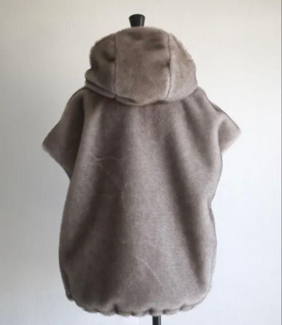 m*！様 新品未使用BÉTOUPE ECOPEL Furフーディーベスト