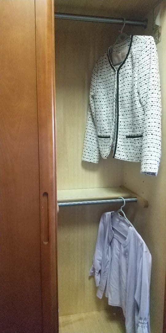 専用 パイナップル様 洋服クローゼット ミラー付き 引き戸 旭川ブランド