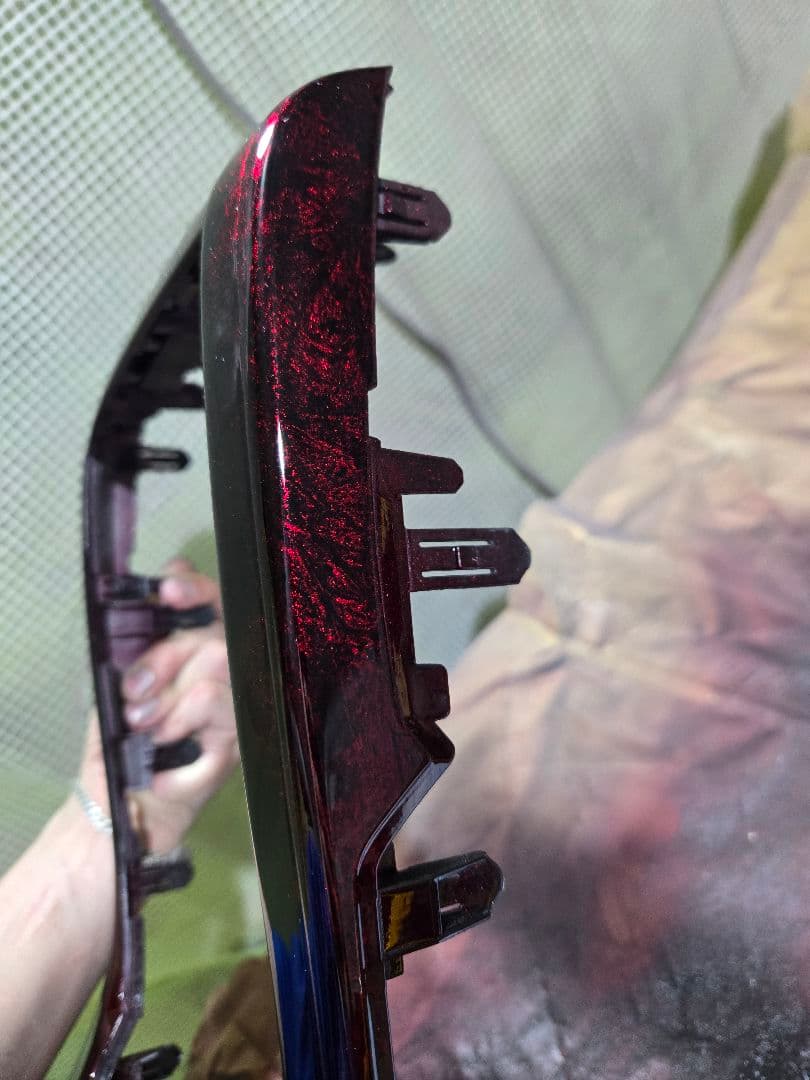 20ヴェルファイア、アルファードセンターパネル　ラップ塗装赤　塗装後未使用