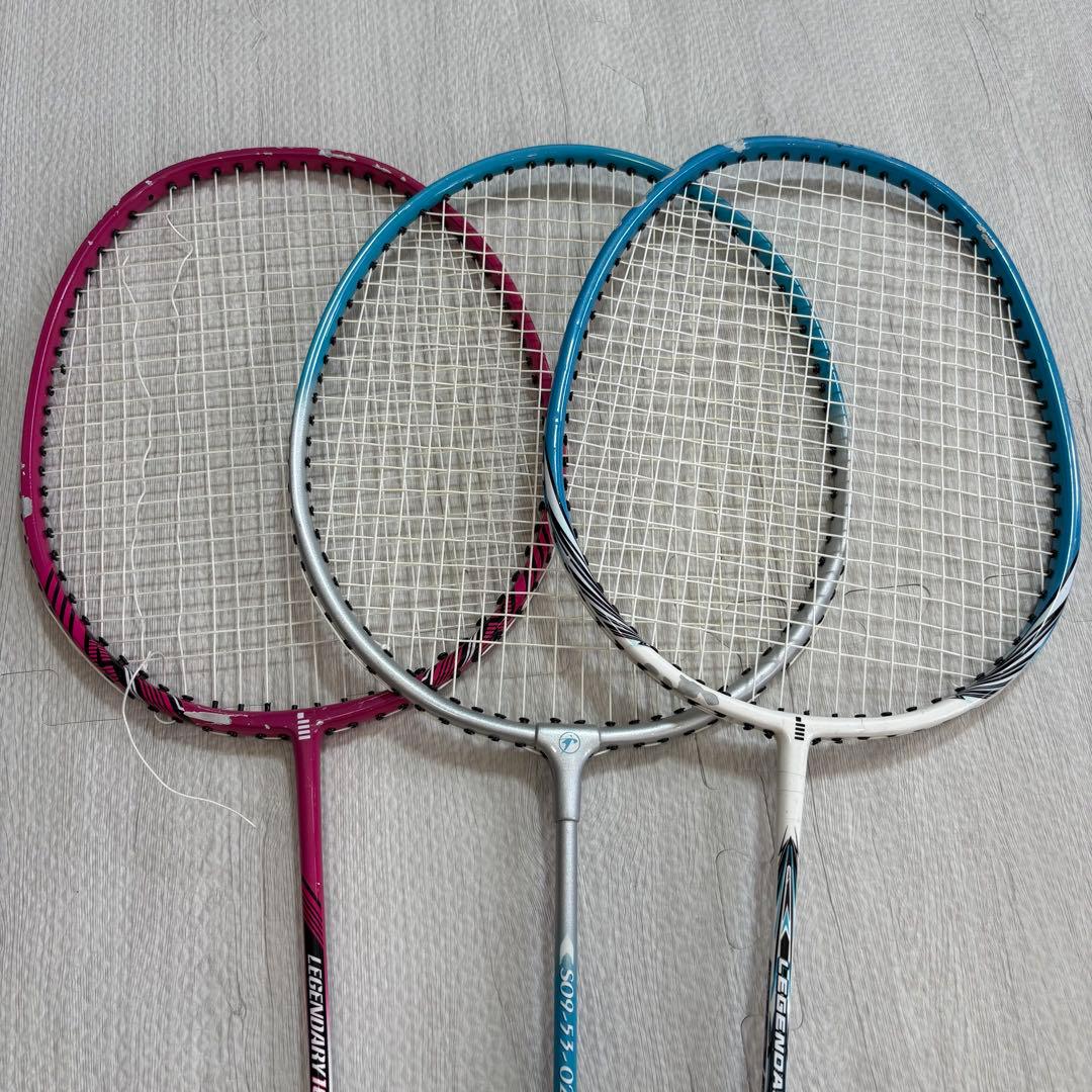 ヨネックス　ゴーセン　バトミントン　ラケット　11本セット