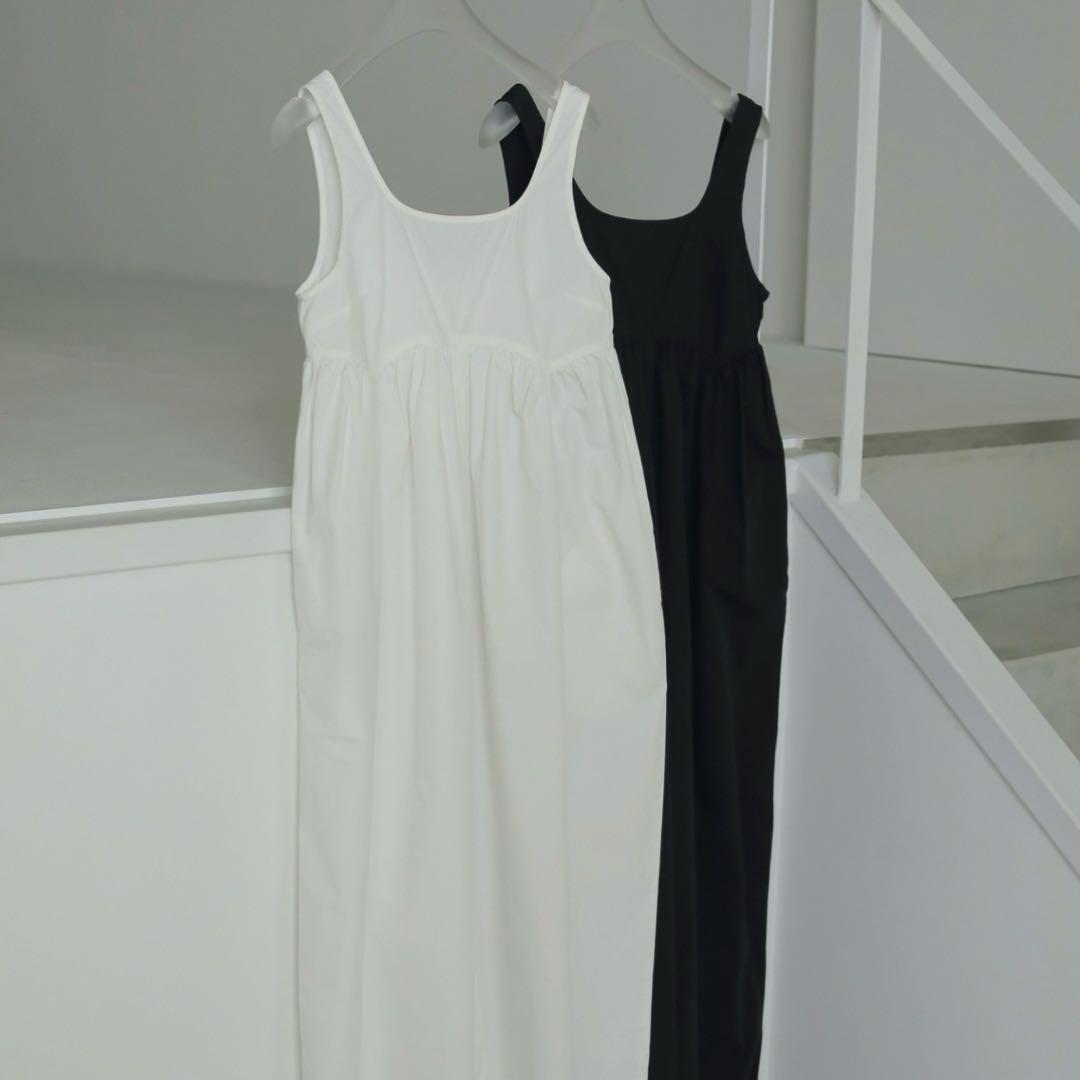 サロペット・オーバーオール・オールインワン Cotton Gather Combinaison anuke