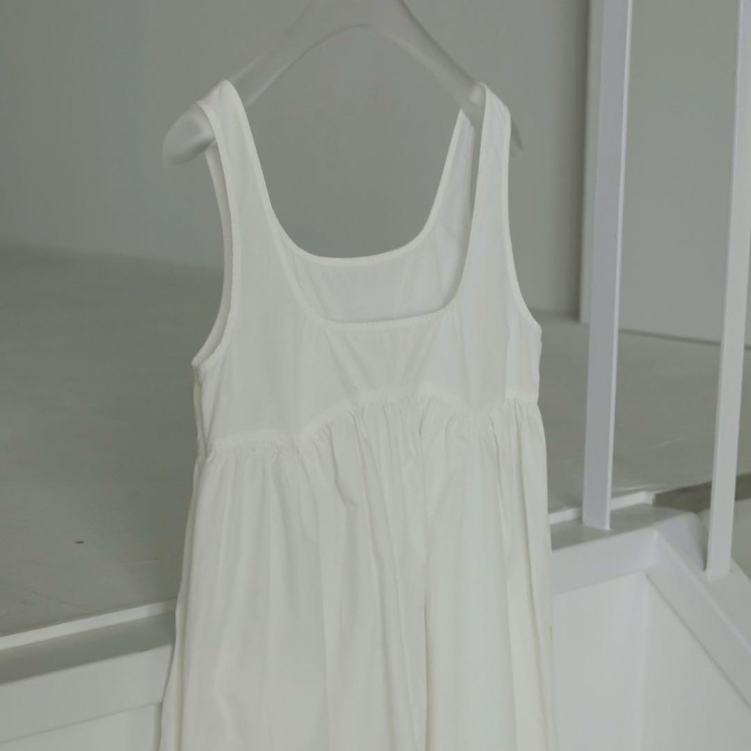 サロペット・オーバーオール・オールインワン Cotton Gather Combinaison anuke