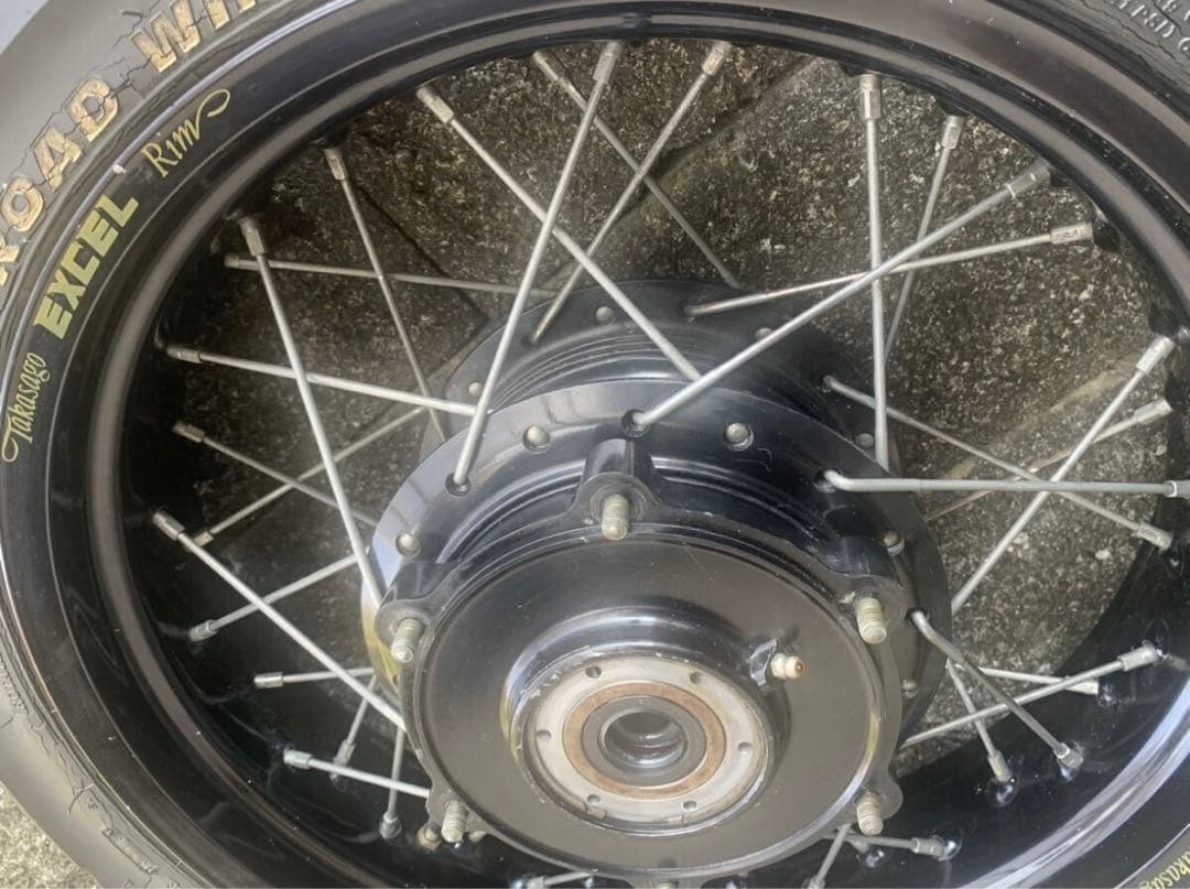 【レア】SR400 EXCEL 17インチ ホイール