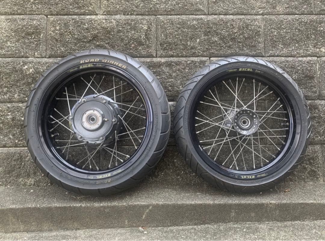 【レア】SR400 EXCEL 17インチ ホイール