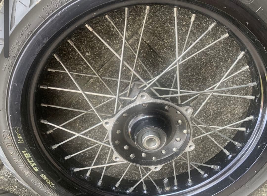 【レア】SR400 EXCEL 17インチ ホイール