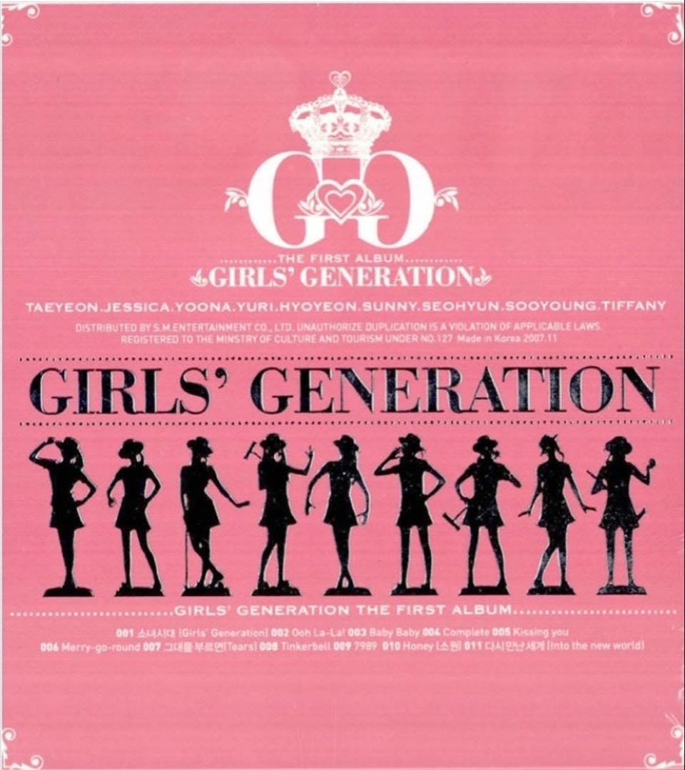 少女時代アルバム　完全未開封韓国版
