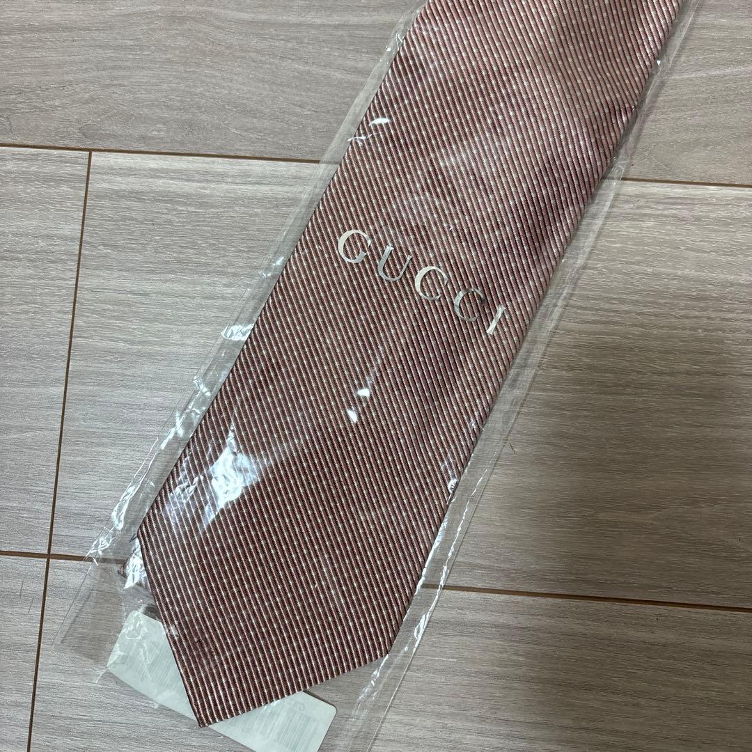 【新品タグ付き】GUCCI グッチ　ネクタイ