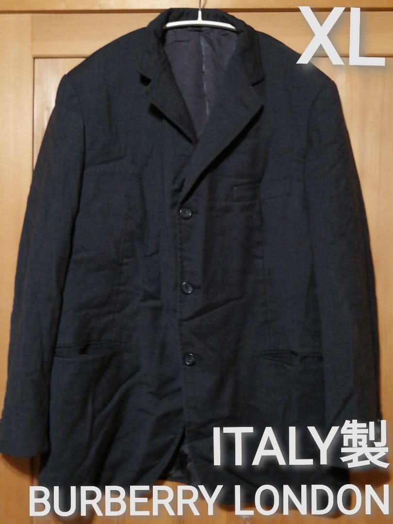 BURBERRY LONDON XLサイズ テーラードジャケット Italy製