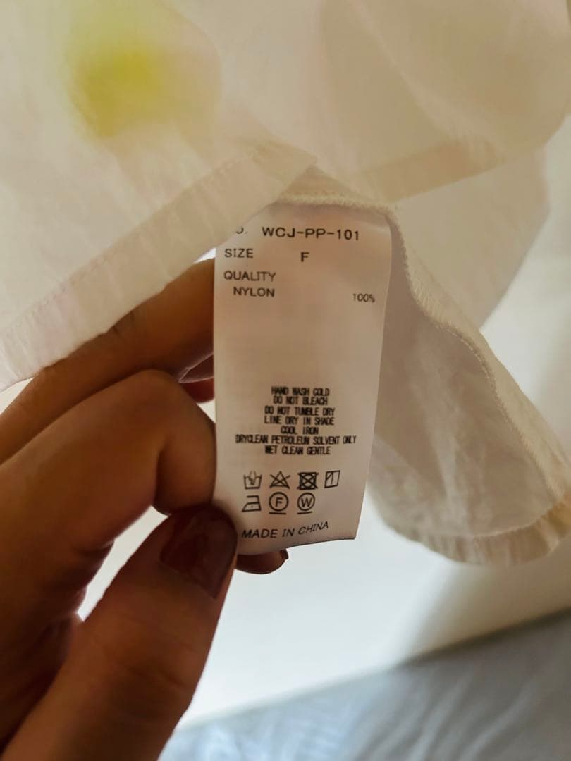 eimy　WCJ 2way パフスリーブ ブラウス 肩出し 若槻千夏