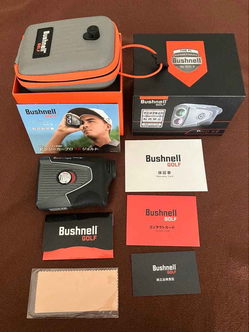 Bushnell PRO XE ゴルフ用距離計 オリジナルケース付