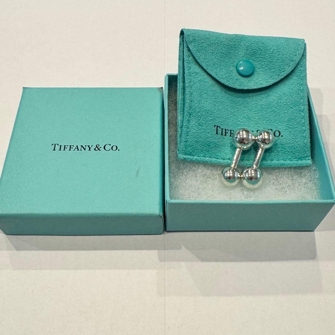 Tiffany & Co. ダンベル型カフリンクス 925シルバー