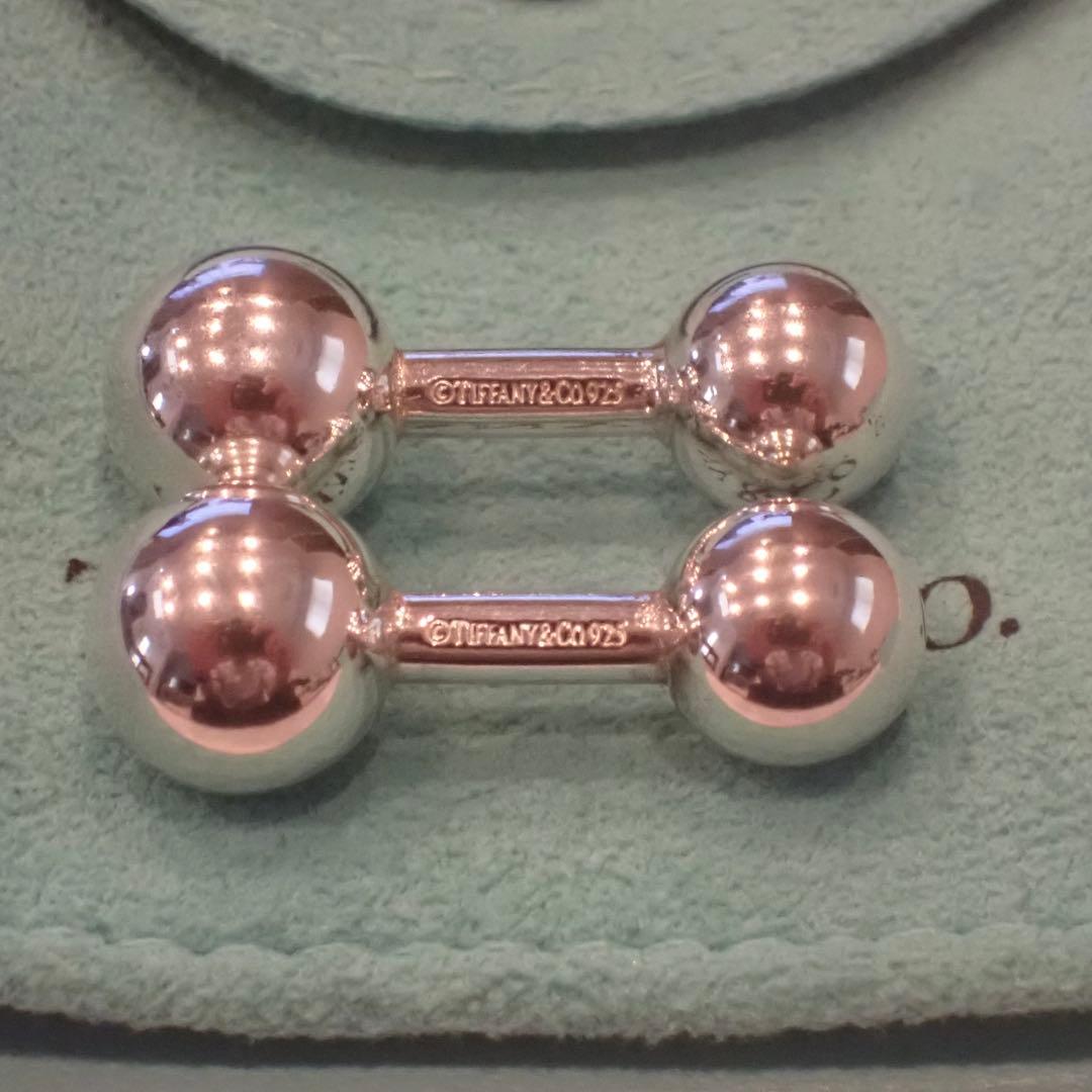 Tiffany & Co. ダンベル型カフリンクス 925シルバー