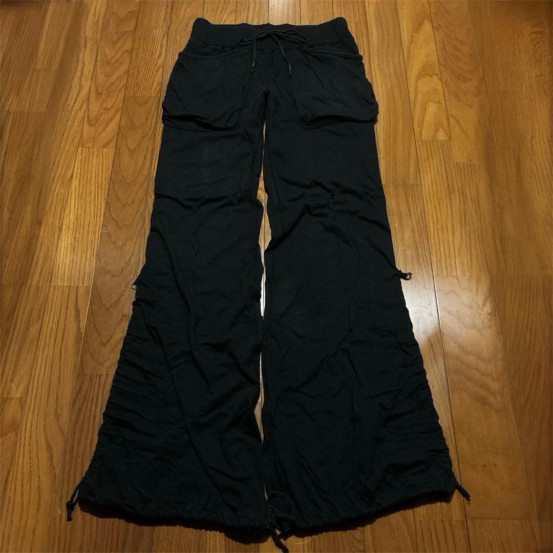00s goa cargo sweat flare pants グランジ y2k