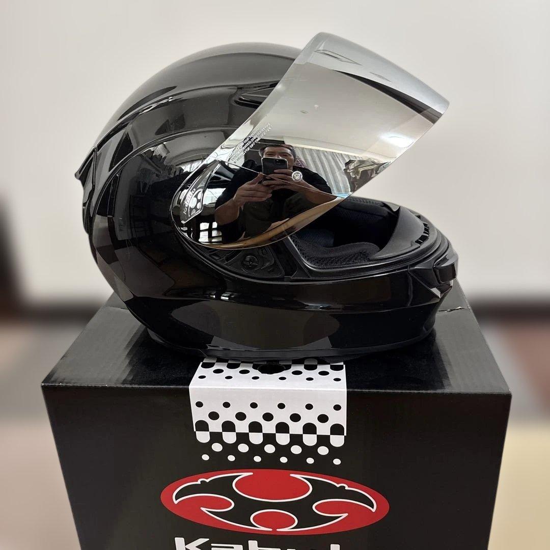 Kabuto SHUMI フルフェイスヘルメット シルバー・ブラック