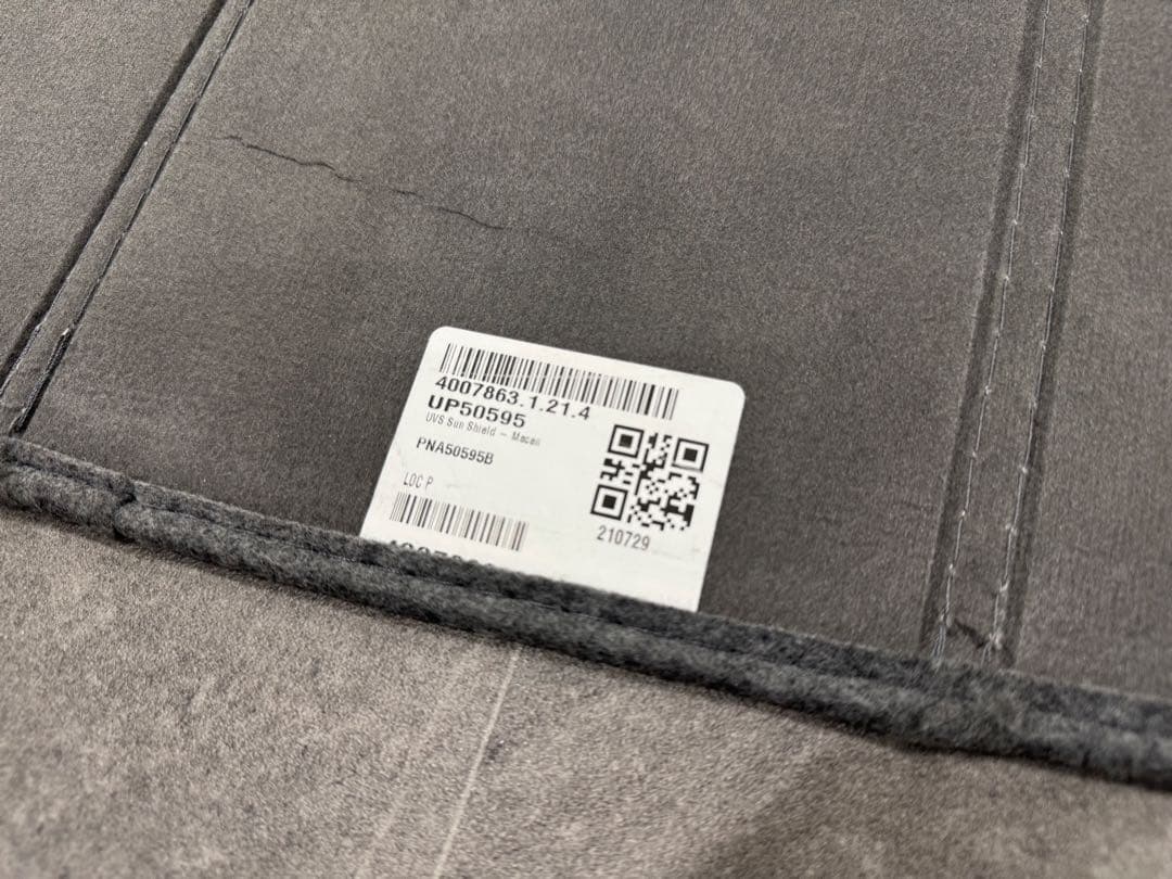 【純正品】ポルシェ　カイエン　純正　サンシェード