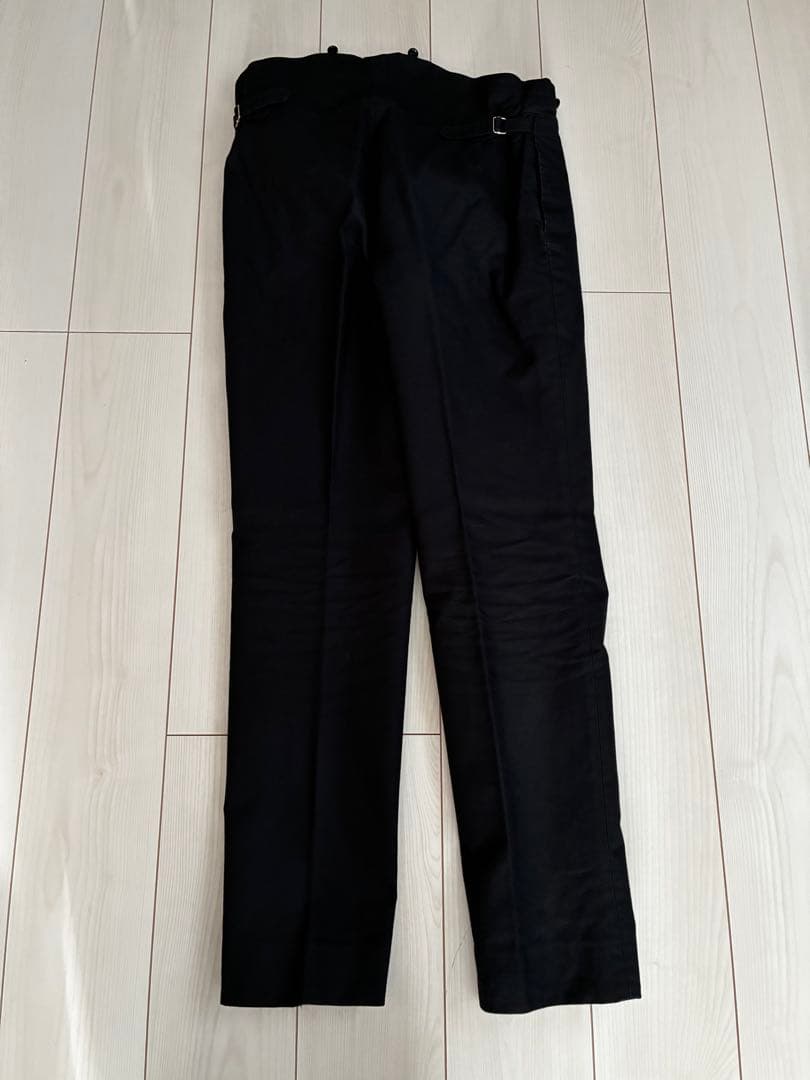 44 ANATOMICA TANGO PANTS パナマコットン 黒