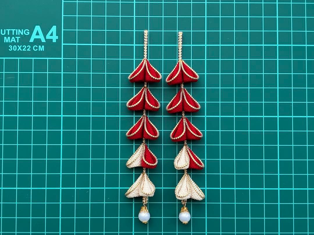 つまみ細工髪飾り つまみ細工 髪飾り 成人式 卒業式 七五三