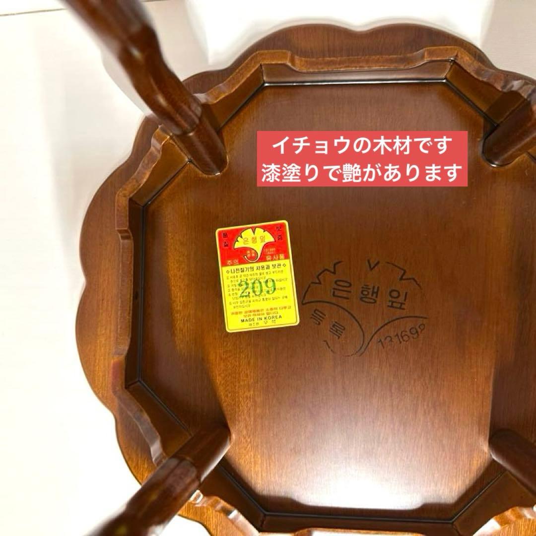 韓国ソバン(小盤) アンティーク調テーブル　新品　李朝　Mサイズ