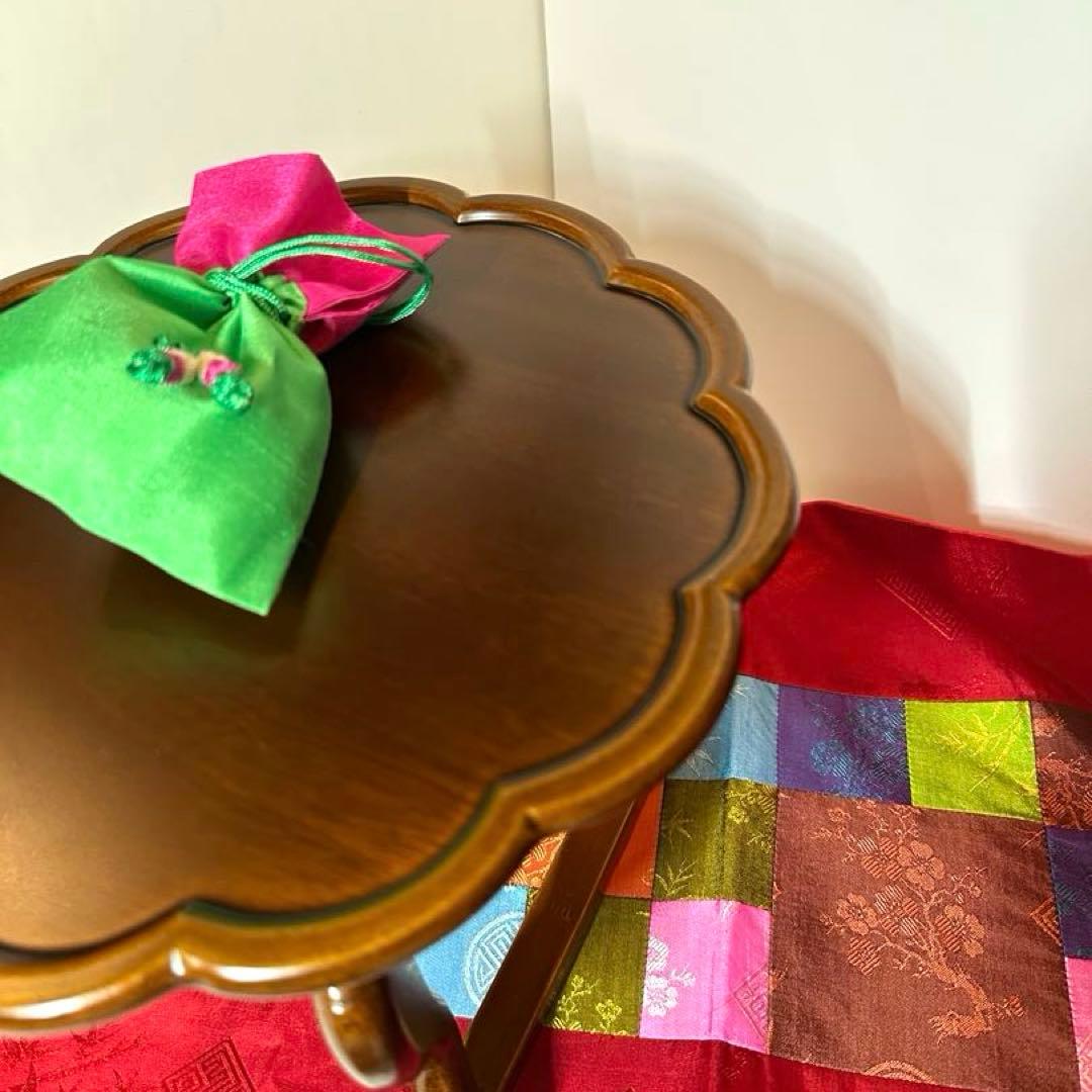 韓国ソバン(小盤) アンティーク調テーブル　新品　李朝　Mサイズ